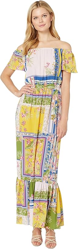 donna morgan one shoulder dress