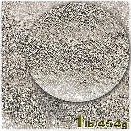 Miniatura 3 de The Crafts Outlet Acabado Opaco, Vidrio, Microperlas 0.024 in, Ideal para Caviar, Perla Opaco