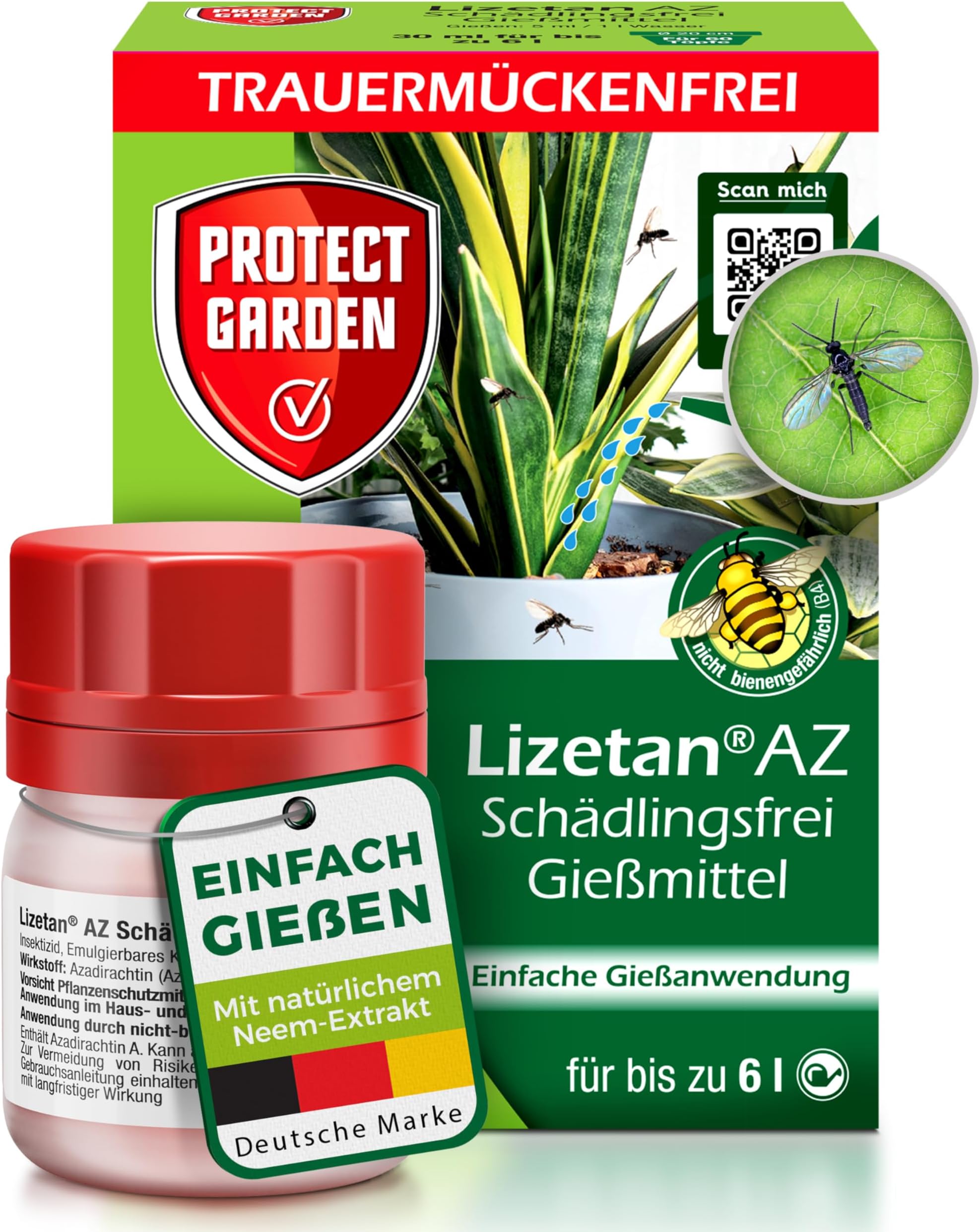 Bayer Garden Lizetan AZ Pest Free DIY Insect Repellent Outdoor Brown – 30 ml