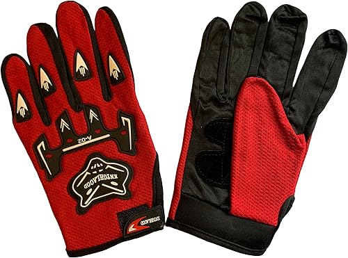 Miniatura 6 de MRS - Guantes para adolescentes y jóvenes, cuatrimoto, todoterreno, guantes de motocross, Go Kart, motocicleta, scooter, deportes de potencia,