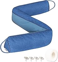 Vista 11 de TORRAMI Tapón de corriente de puerta de 38" debajo de la parte inferior Aislante de ruido de aire de 2.2LB, sello de protección del tapón de Gris