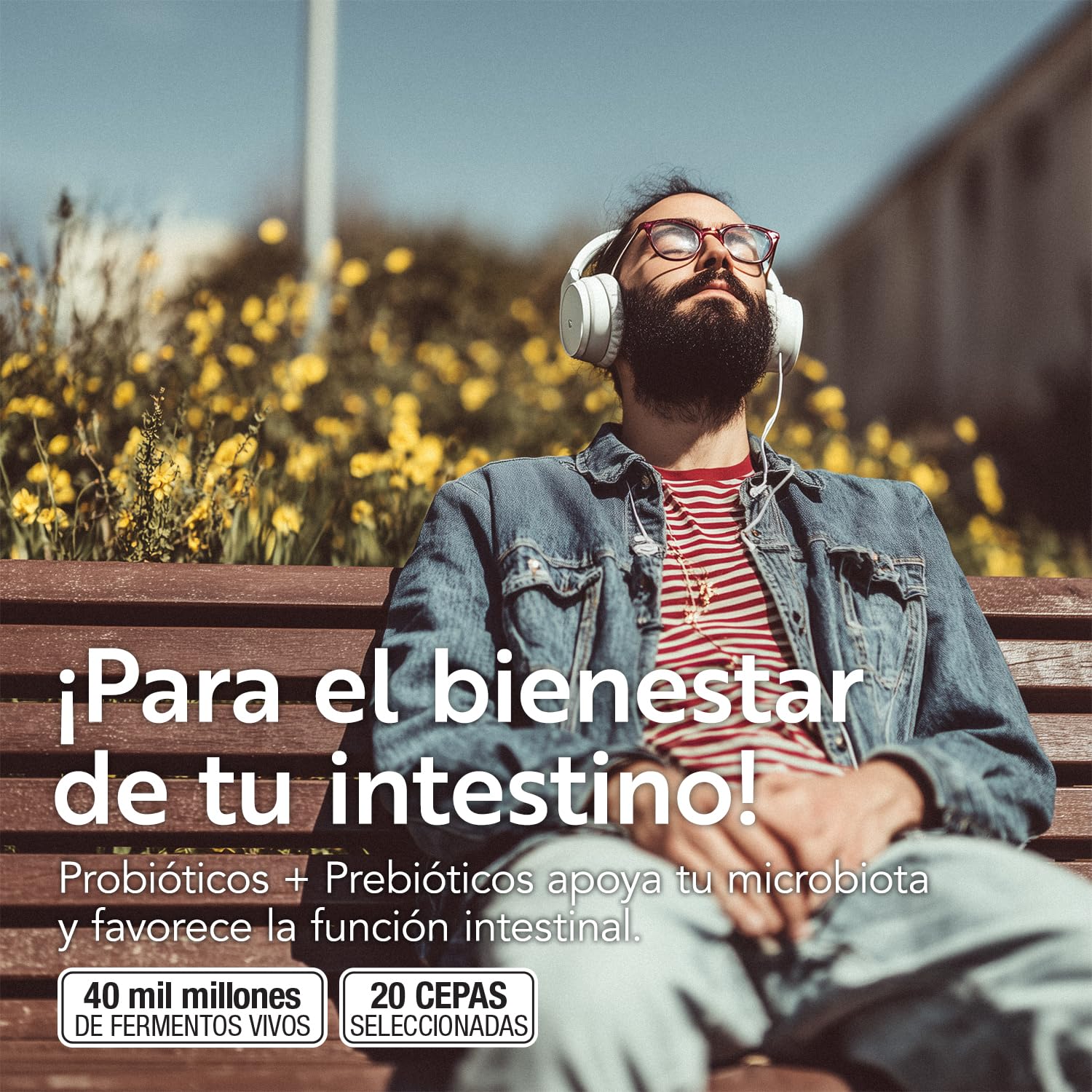 Probioticos Y Prebioticos Intestinales PiùLife, 240 Cápsulas