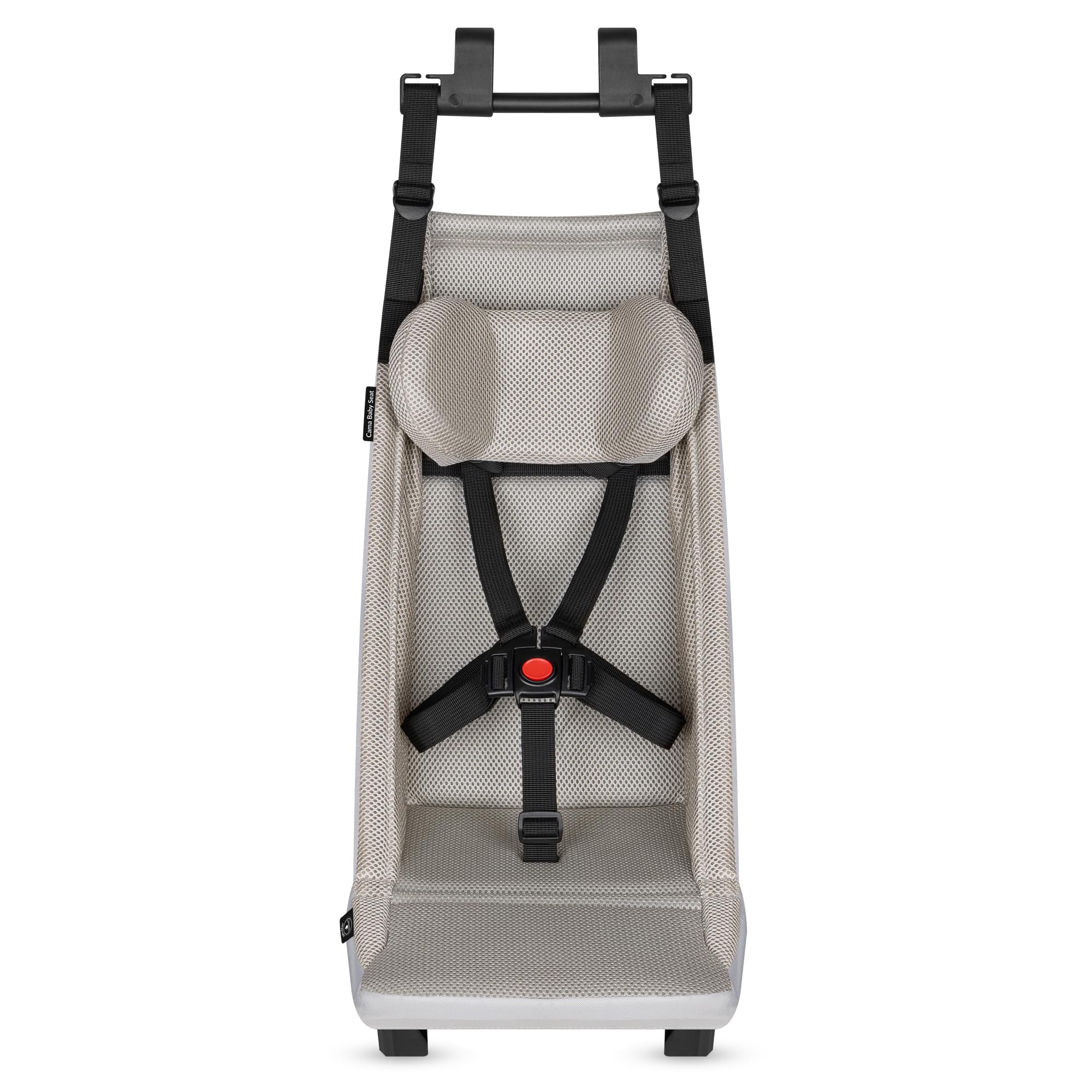 Lionelo Cama - Seggiolino sospeso per neonati, traspirante, con cintura a 5 punti, uso solo in modalità passeggino, montaggio rapido, inserto per bambini, compatibile con passeggino Cama