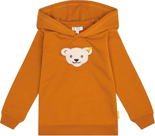 Produktbild von Steiff Baby Jungen Sweatshirt Mit Teddy-Kapuze - Kuschelig Warm