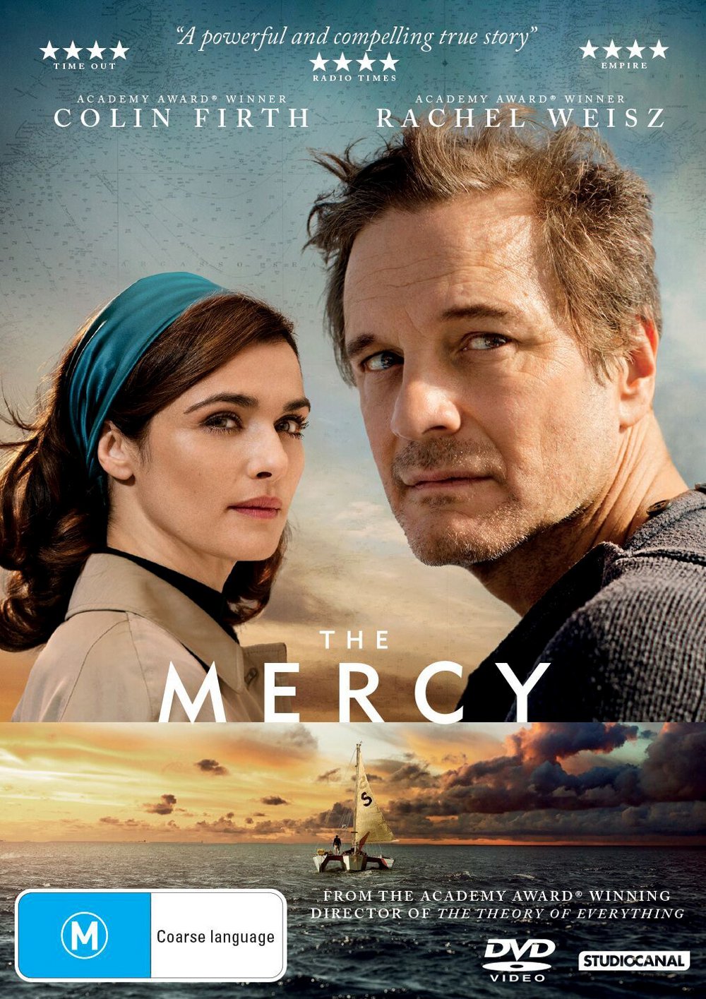 The Mercy DVD película drama biográfico edición Australia Italia para reproductor