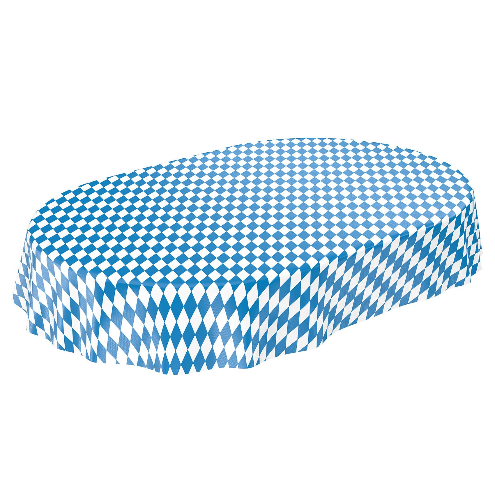 ANRO Tovaglia plastificata Rombi bavaresi Oktoberfest 350 x 140 cm