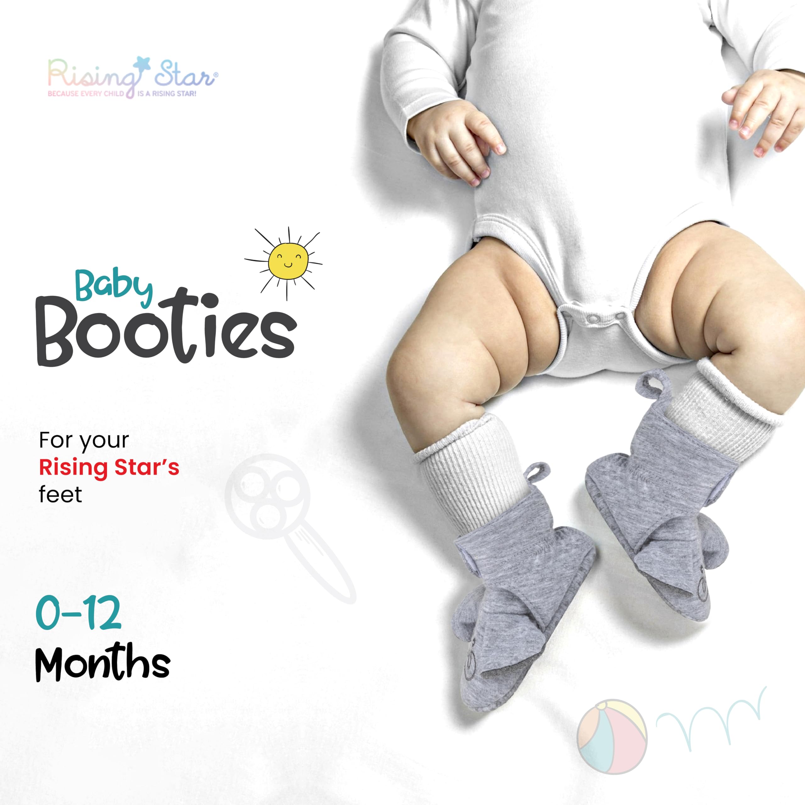 Rising Star Baby Girls Boat Shoe, Purple Unicorn, 9 Months-12 Months Infant