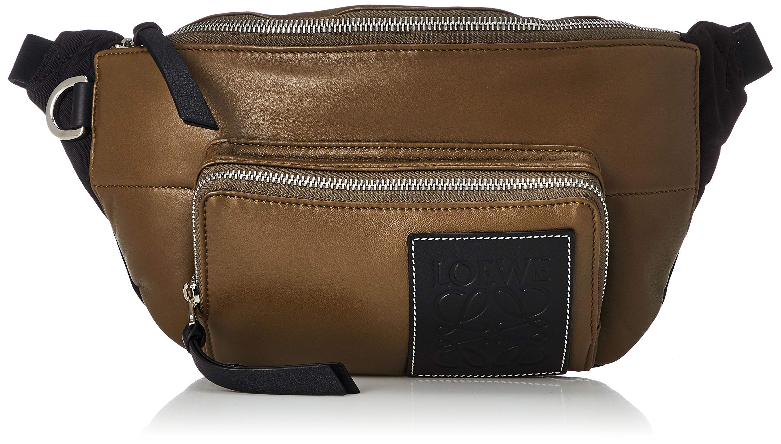LOEWE(ロエベ) Body Bag, KhakiBrown/Black