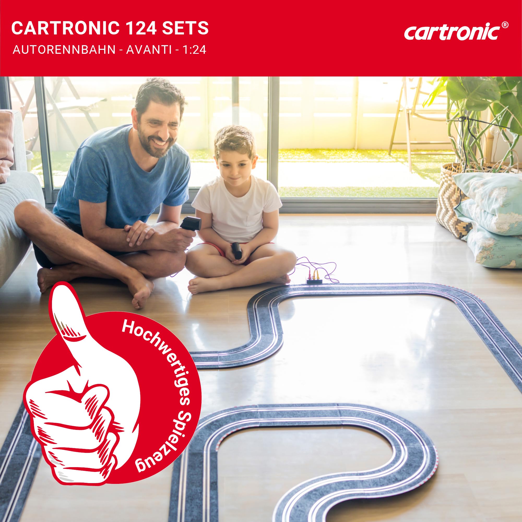 Circuit Miniature Cartronic Panamerica – Occasion – Fonctionnel – À Partir De 6 Ans