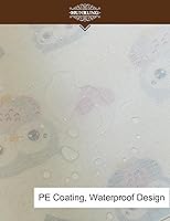 Vista 5 de HUNRUNG - Cesta de lavandería grande de tela de lona ligera, cesta de almacenamiento para juguetes/ropa sucia, plegable, impermeable