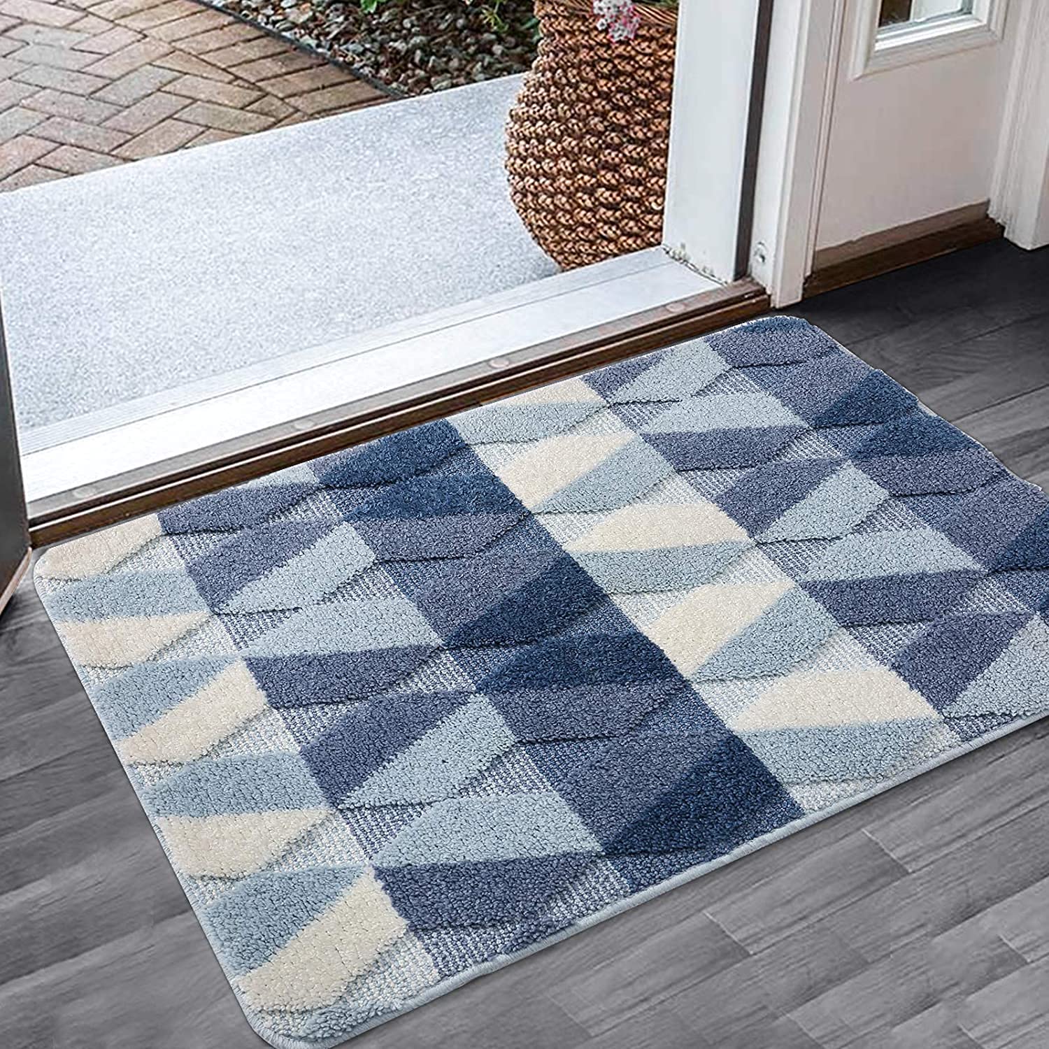 Tapis en peluche antidérapant pour sécuriser le sol de la chambre et du salon 120cm