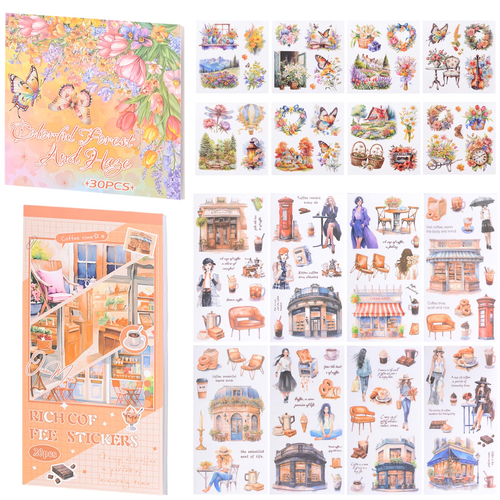 Autocollants scrapbooking feuille d'érable : la solution étanche anti-décoloration pour DIY
