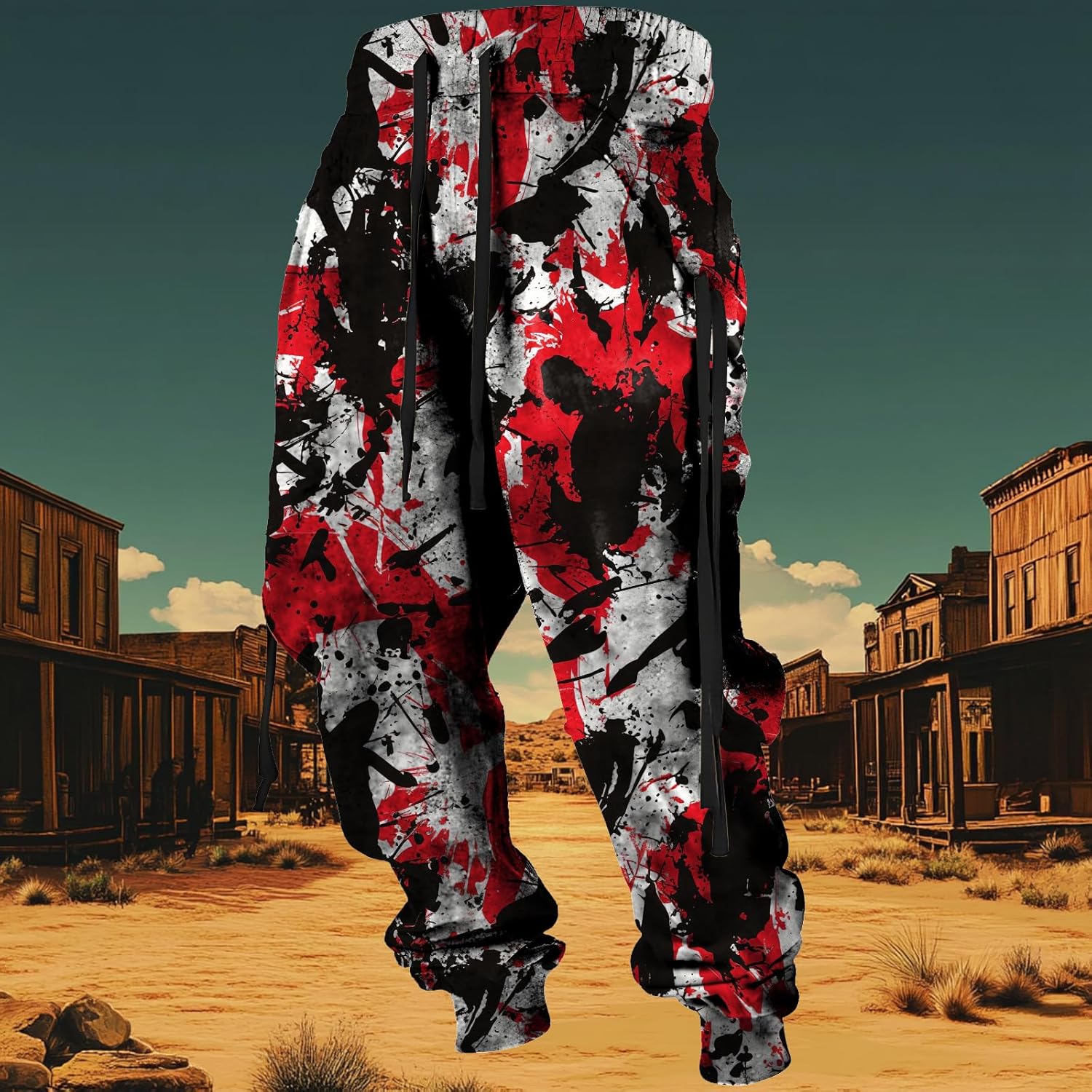 Mens Joggers Pants Loose Fit Stretch Big and Tall Casual Athletic Relaxed Lightweight Pants with Pockets - Image 2