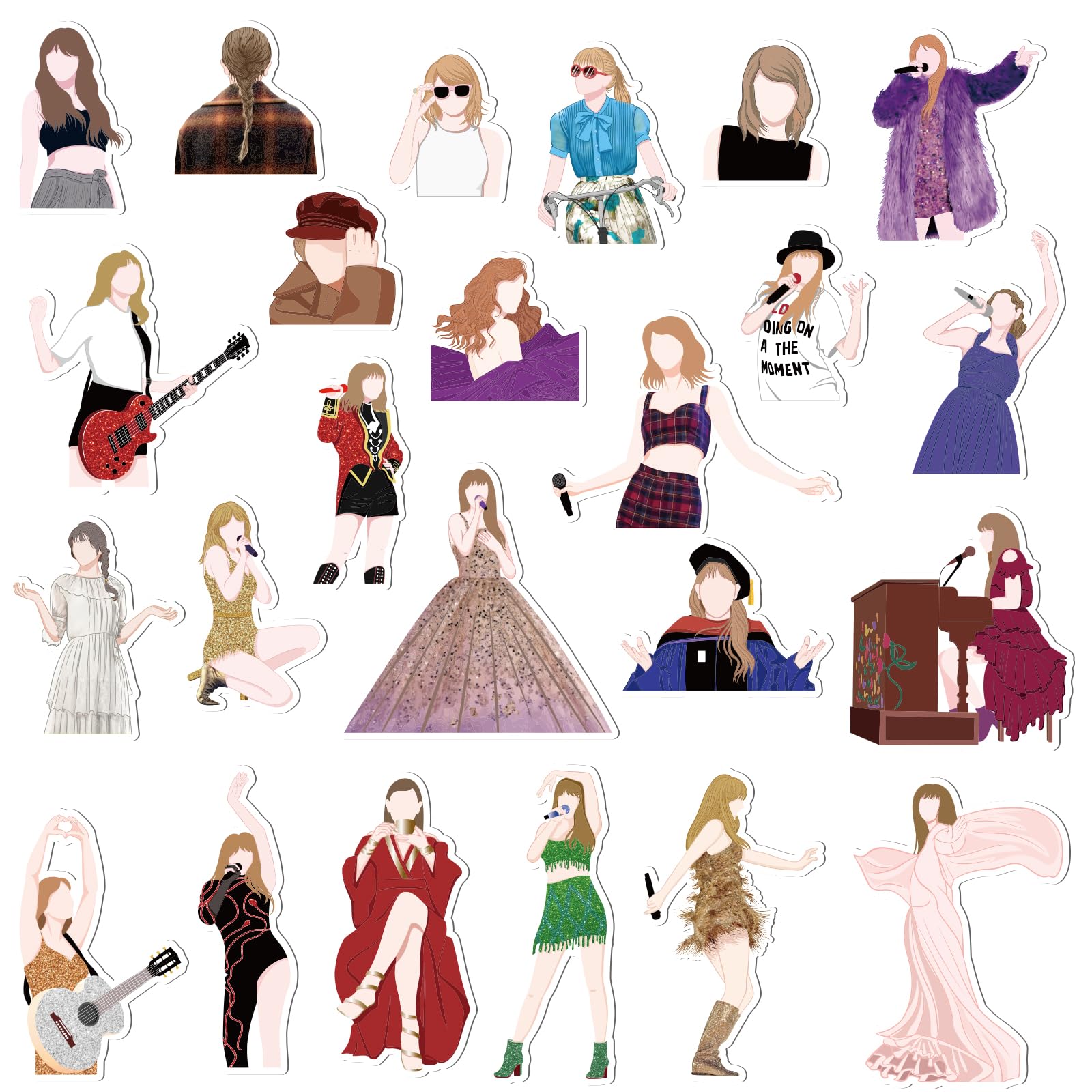 24PCS Taylor Bookmarks Magnetic Bookmarks, Taylor Merch for Music Fans, Taylor Gifts for Girl Women, Taylor Book Accessories Ornaments for TS Fans Book Marks for Reading Lovers