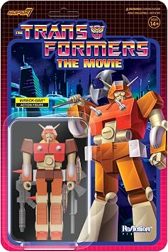 Super7 Transformers Wreck-Gar - 3.75 Transformers Action Figure with Accessory Classic Cartoon Collectibles and Retro Toys