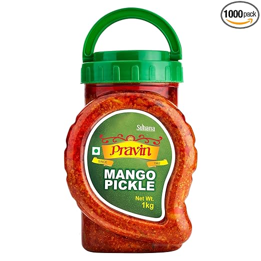 Suhana Pickles Mango Pickle, 1kg Jar