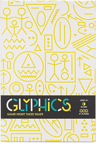 Miniatura 7 de Glyphics, juego de fiesta creativo para todos, charadas sin actuar, garabatos sin dibujar, experiencia de mesa única, diferente cada vez que juegas,