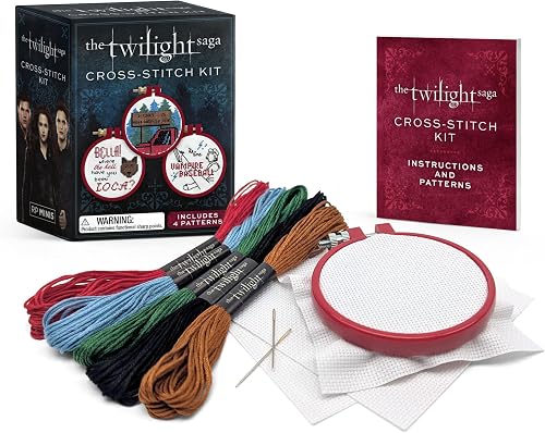 Twilight Saga Cross-Stitch Kit: Includes 4 Patterns