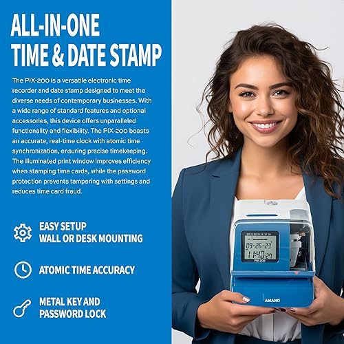 Miniatura 2 de Amano sello de tiempo PIX-200