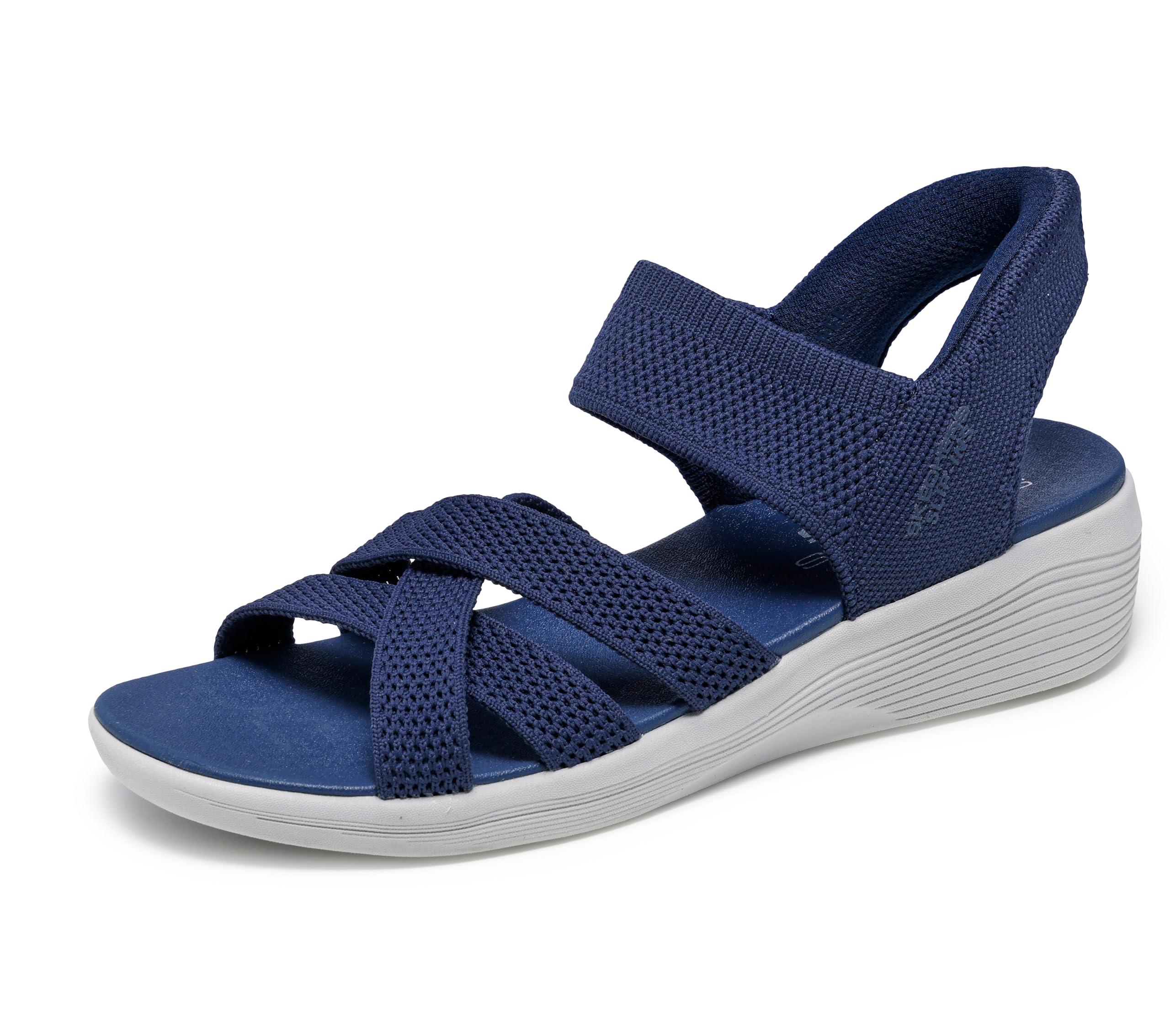 Skechers Damen Arya Cooling Off Hands Free Slip-Ins Keilsandalen