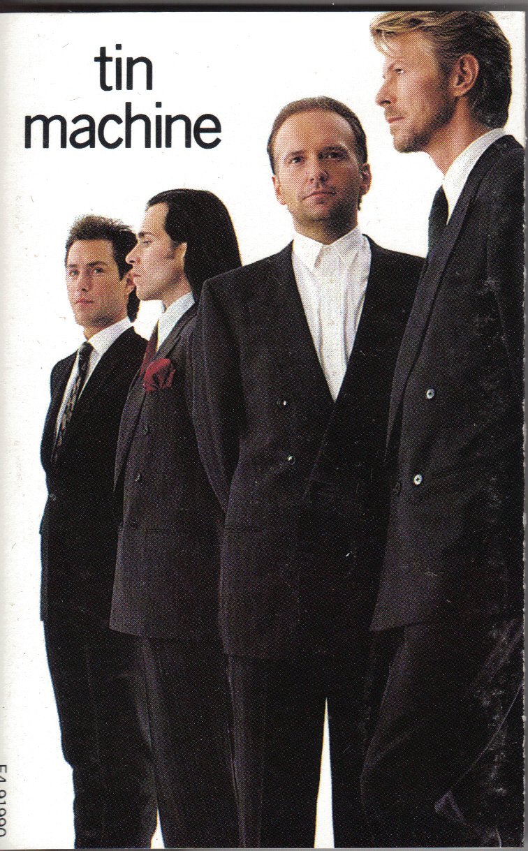 David Bowie & Tin Machine 1989 ツアーパンフレット Tin Machine at La Cigale in Paris 1989 — David Bowie