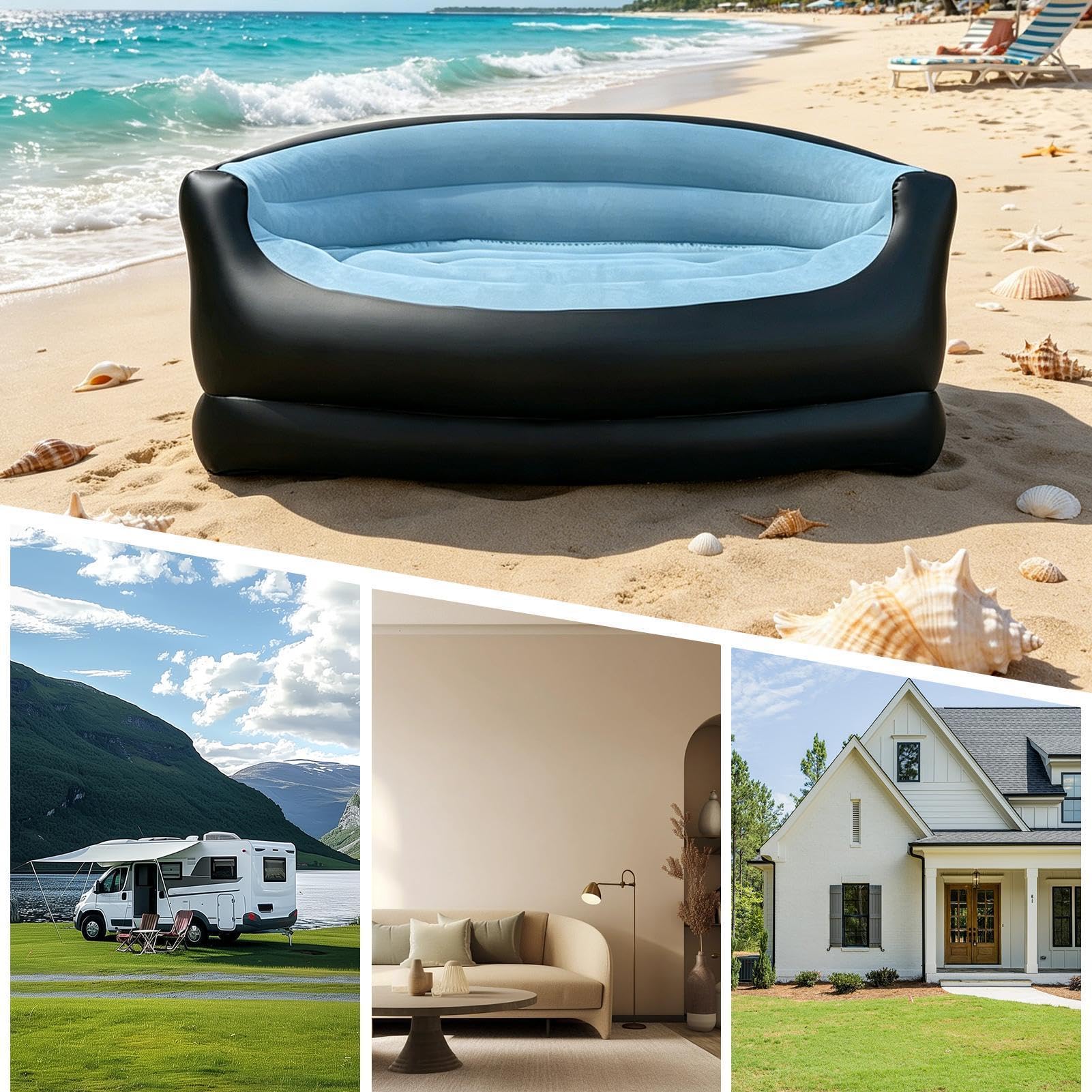 Generisch Aufblasbares Sofa Kompakter -Loungesessel