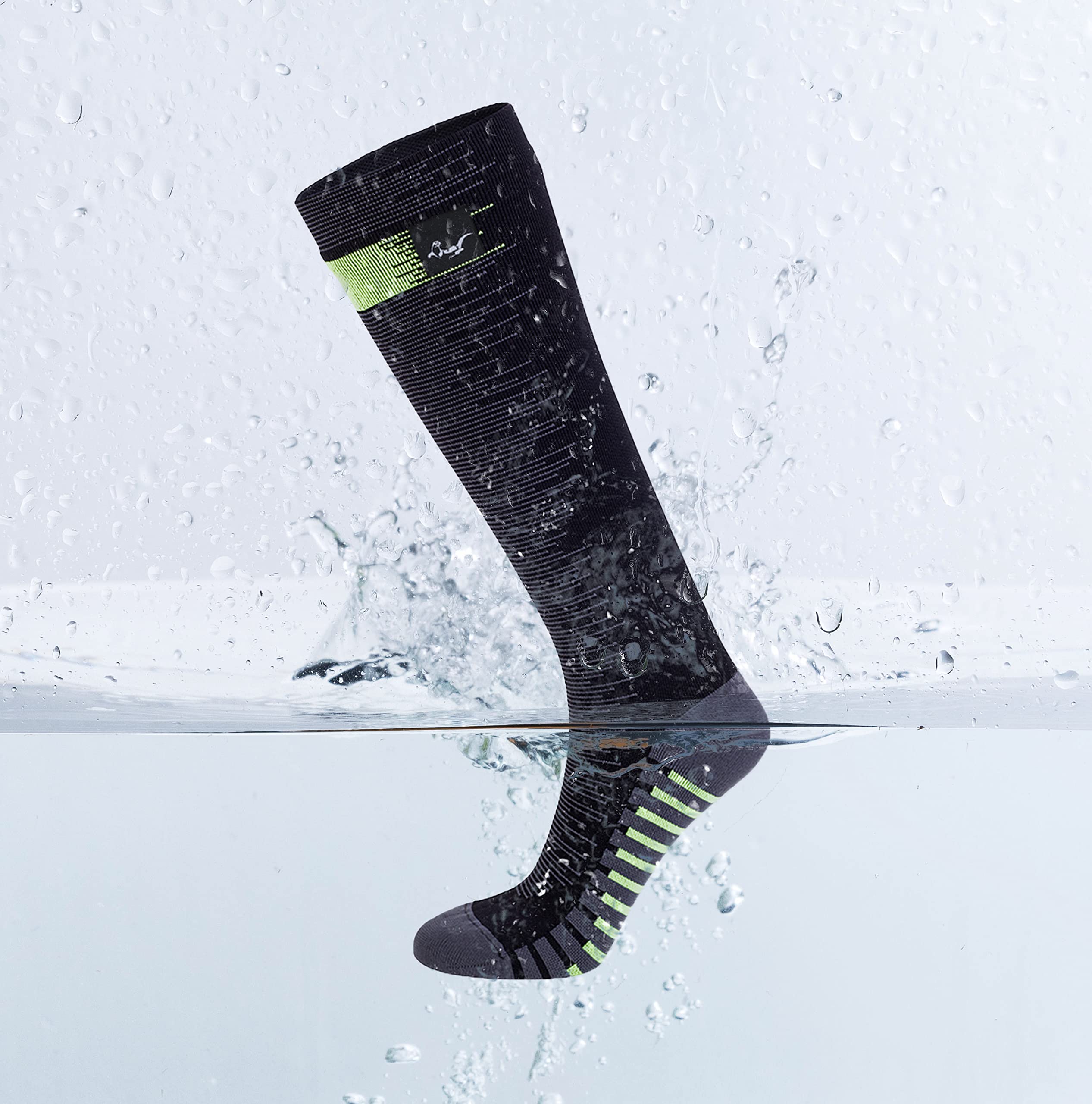 OTTERSHELL Chaussettes Unisexes Imperméables Hautes pour Activités de Plein Air, Randonnée, Vélo, Golf