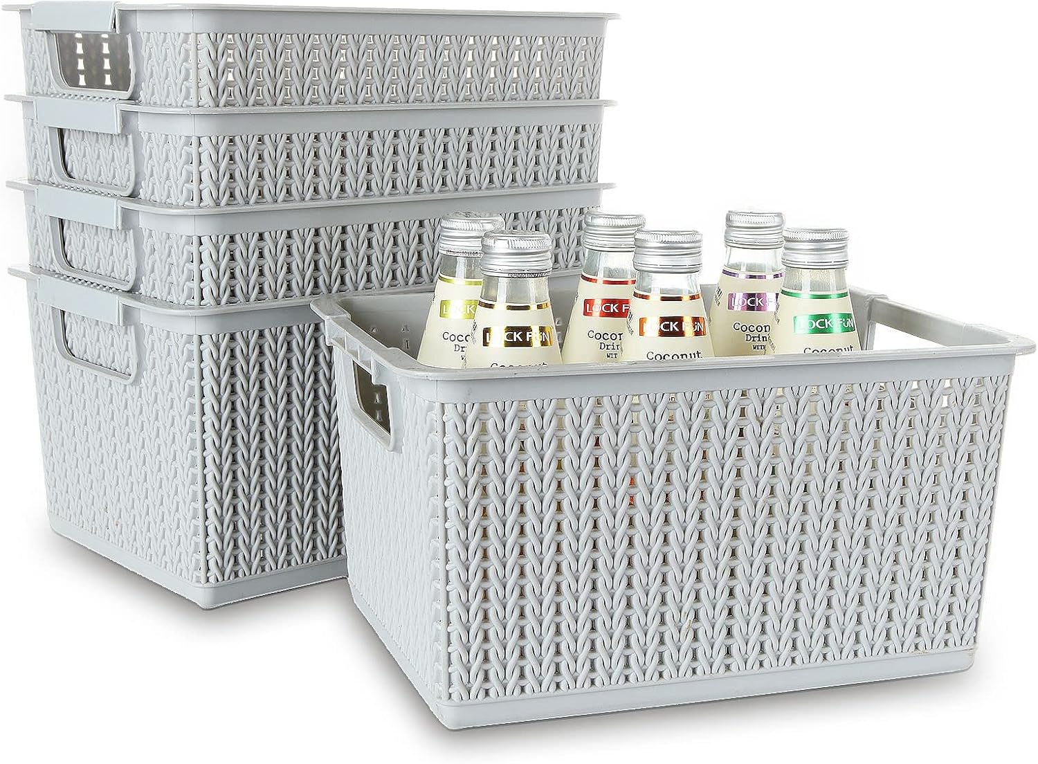 Bathroom Storage Baskets Plastic Everything Bathroom