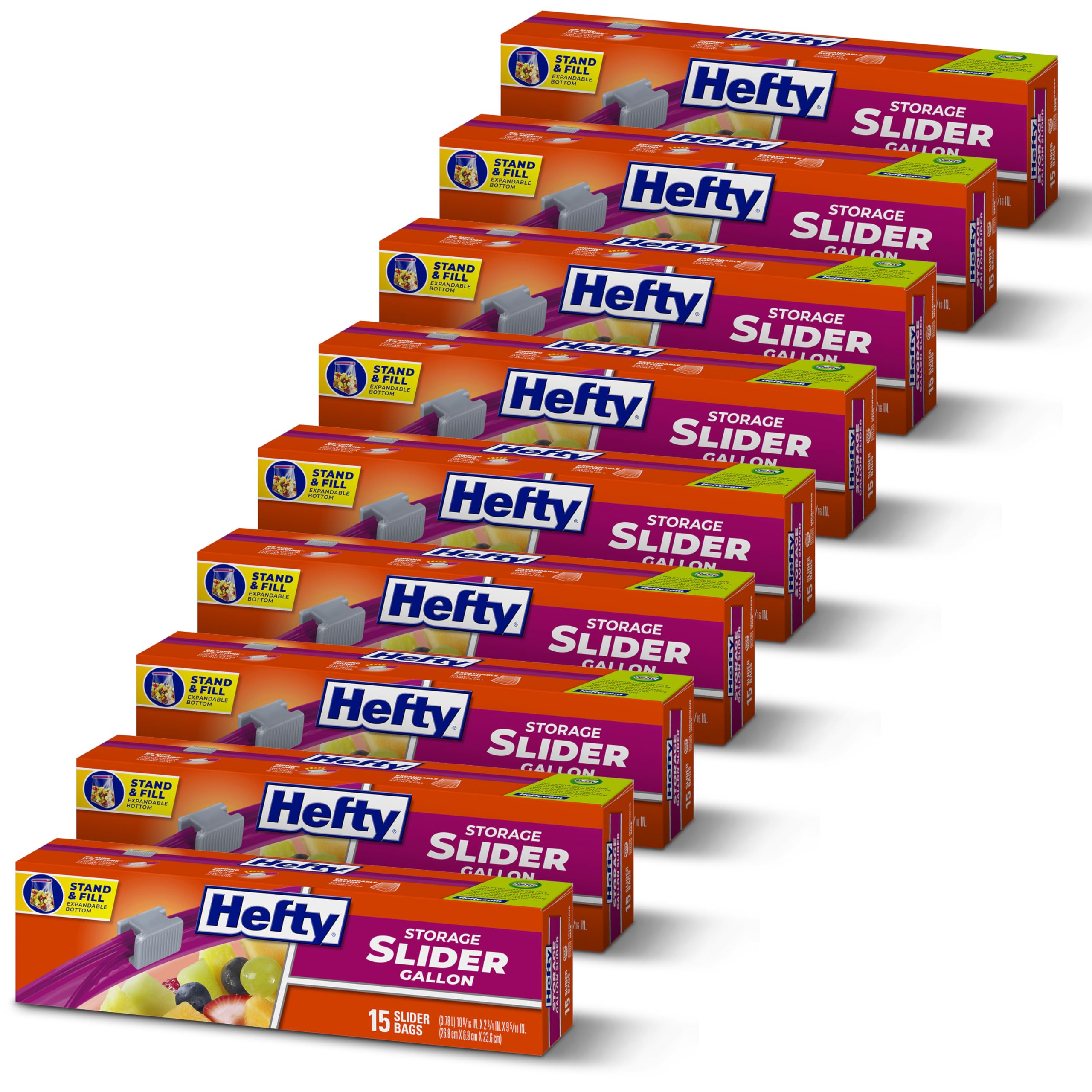 Hefty Slider Storage Bags