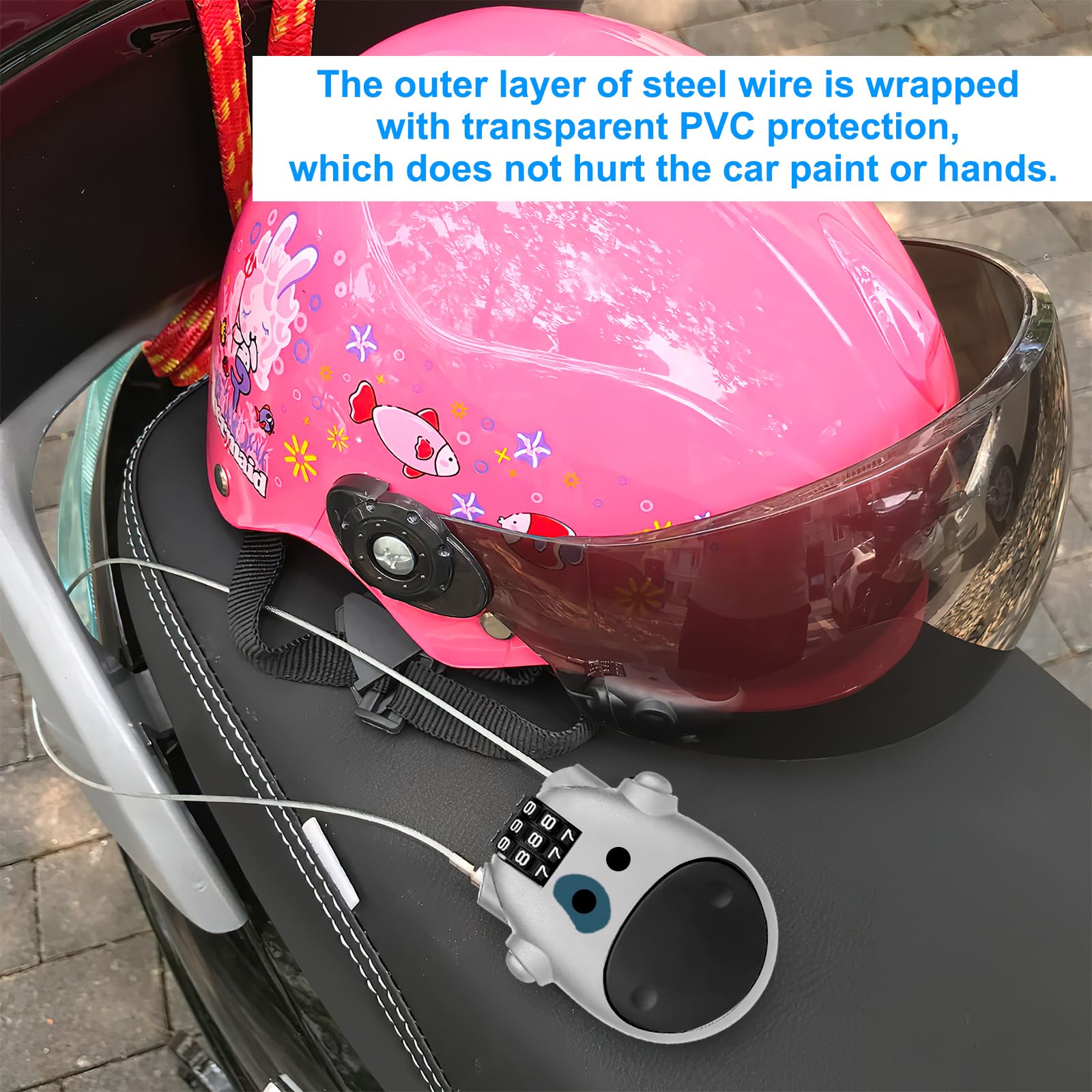 Blendura Lucchetto Valigia TSA Cavo 2 Confezioni,Lucchetto Combinazione Viaggio 3 Cifre, Lucchetti Per Bagagli, Lucchetto Per Armadietto Palestra Valigie, Ecc,Nero