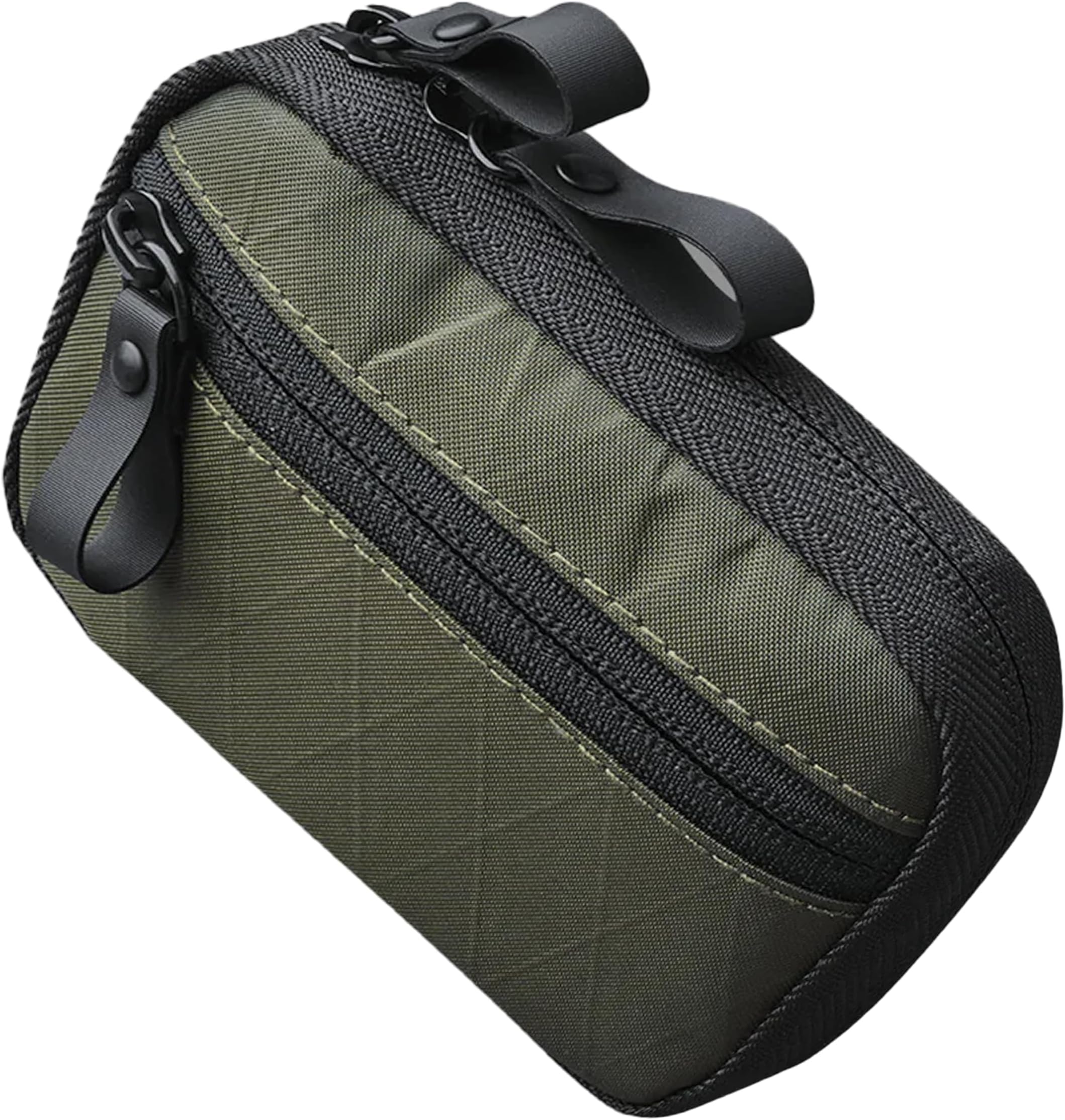 ALPAKA HUB Pouch Pro EDC Organizer - Small Tool Pouch for Electronics, Cables with YKK Zipper, Daily Use and Travel - Axogrid 300D Weatherproof UV Resistant Fabric (Olive Green)