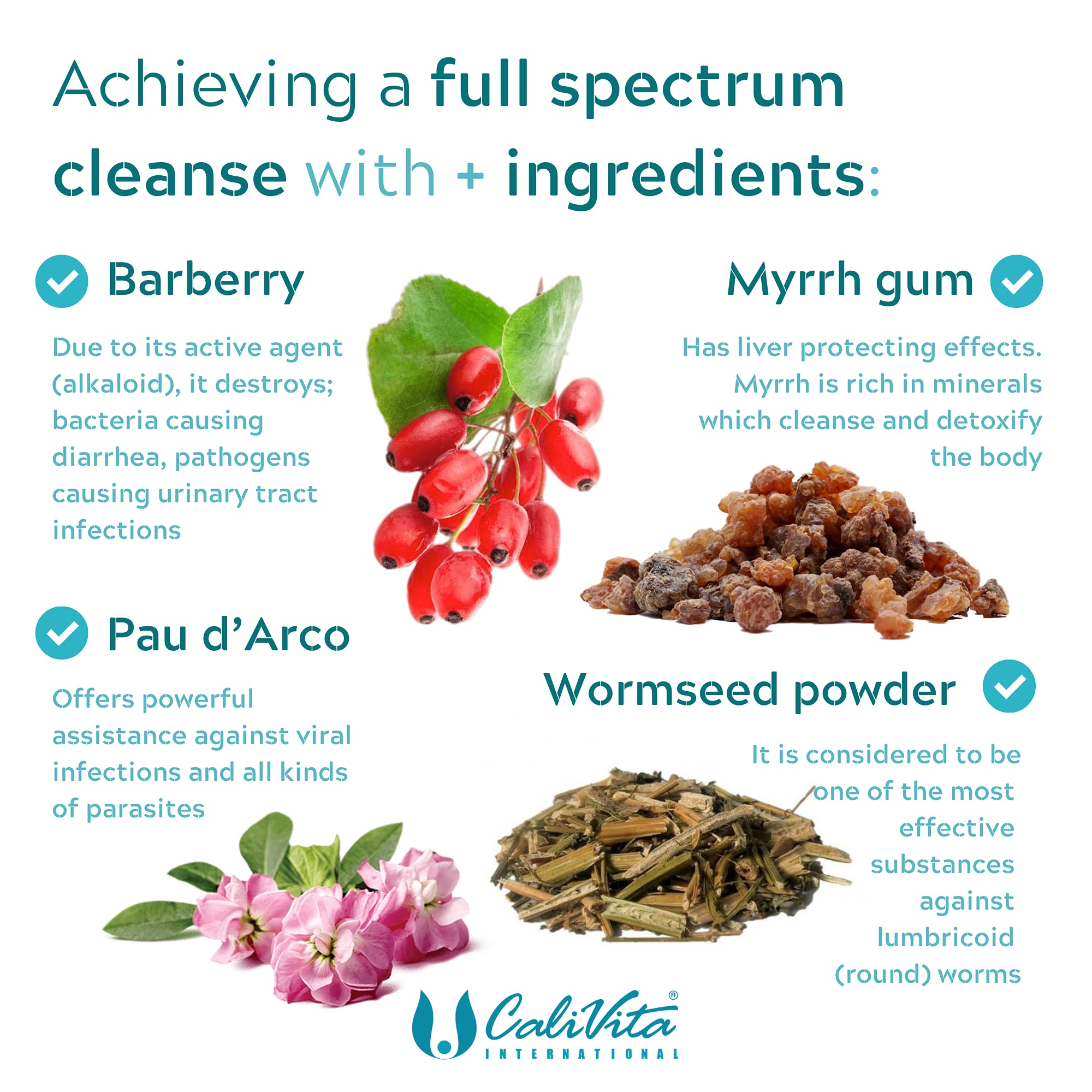 ParaProtex Intestinal Parasite Cleanse Tablets Natural Vegan Detox