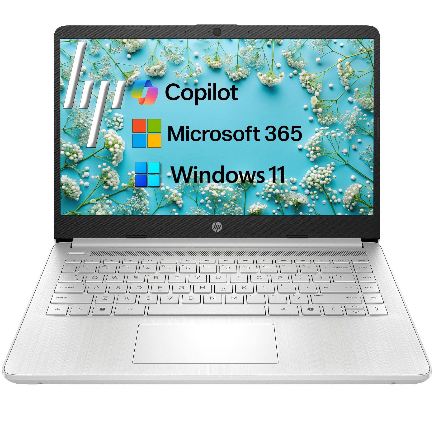 HP Laptop 2026 Business Students, Copilot AI+MS 365, 128GB UFS, Intel CPU