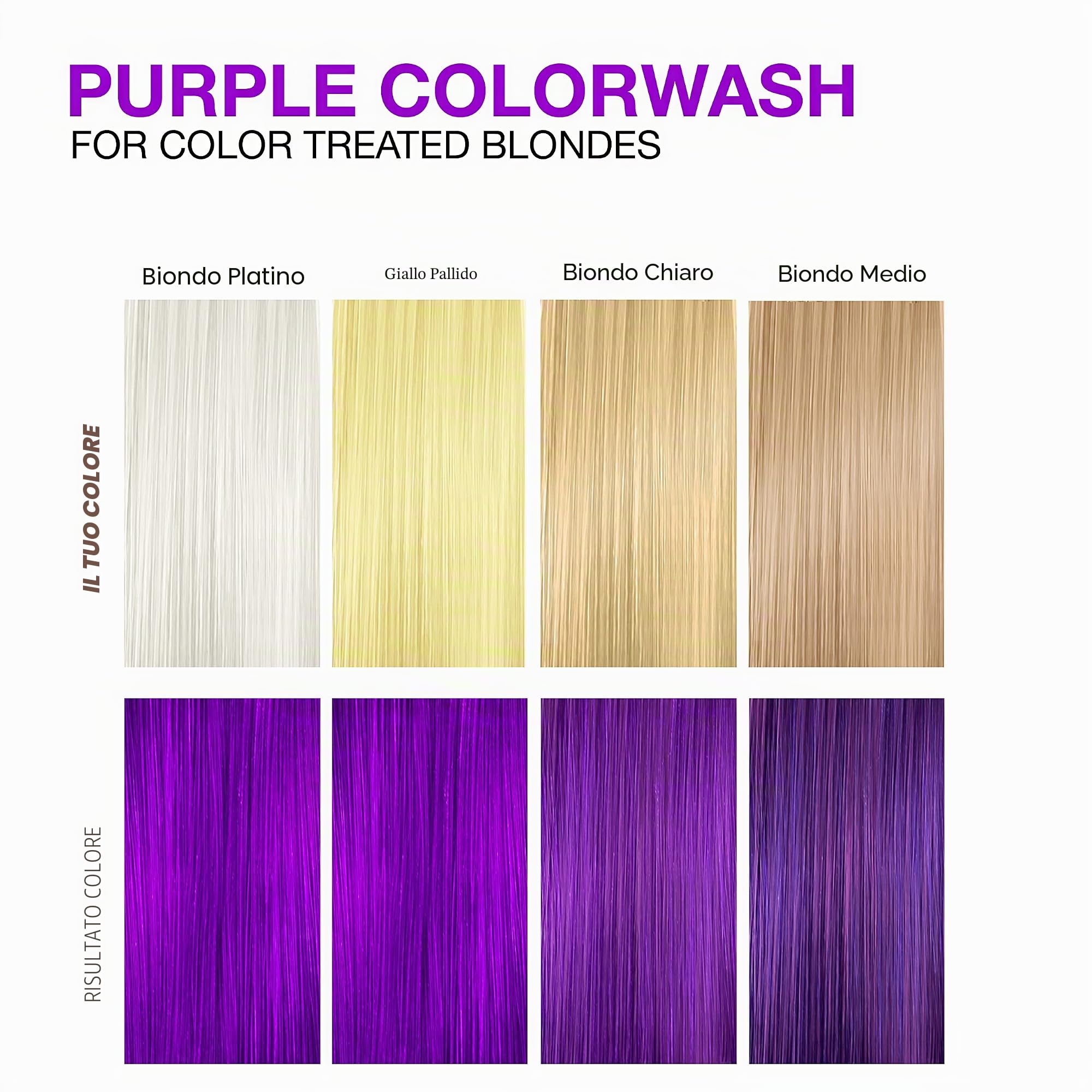 Celeb Luxury Viral Semi Permanent Colorwash Shampoo - Extreme Purple 240ml