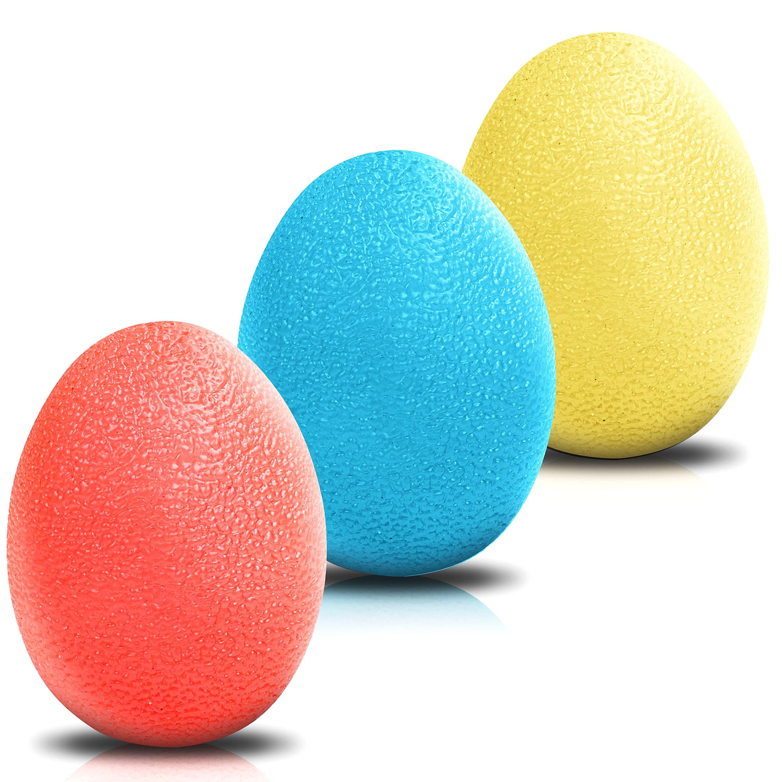2 Balles De Rééducation Pour La Main - Matériel D'exercice Pour Les Doigts En TPR, Couleur Assortie, Neuves