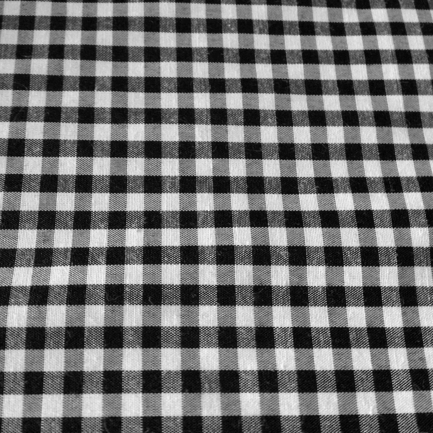 Zen Creative Designs Cotton 1/8" Gingham Checkered Print Fabric by The Yard 58 Inch Wide/Country Farmhouse Fabric/Craft & Sewing Material (1 Yard,