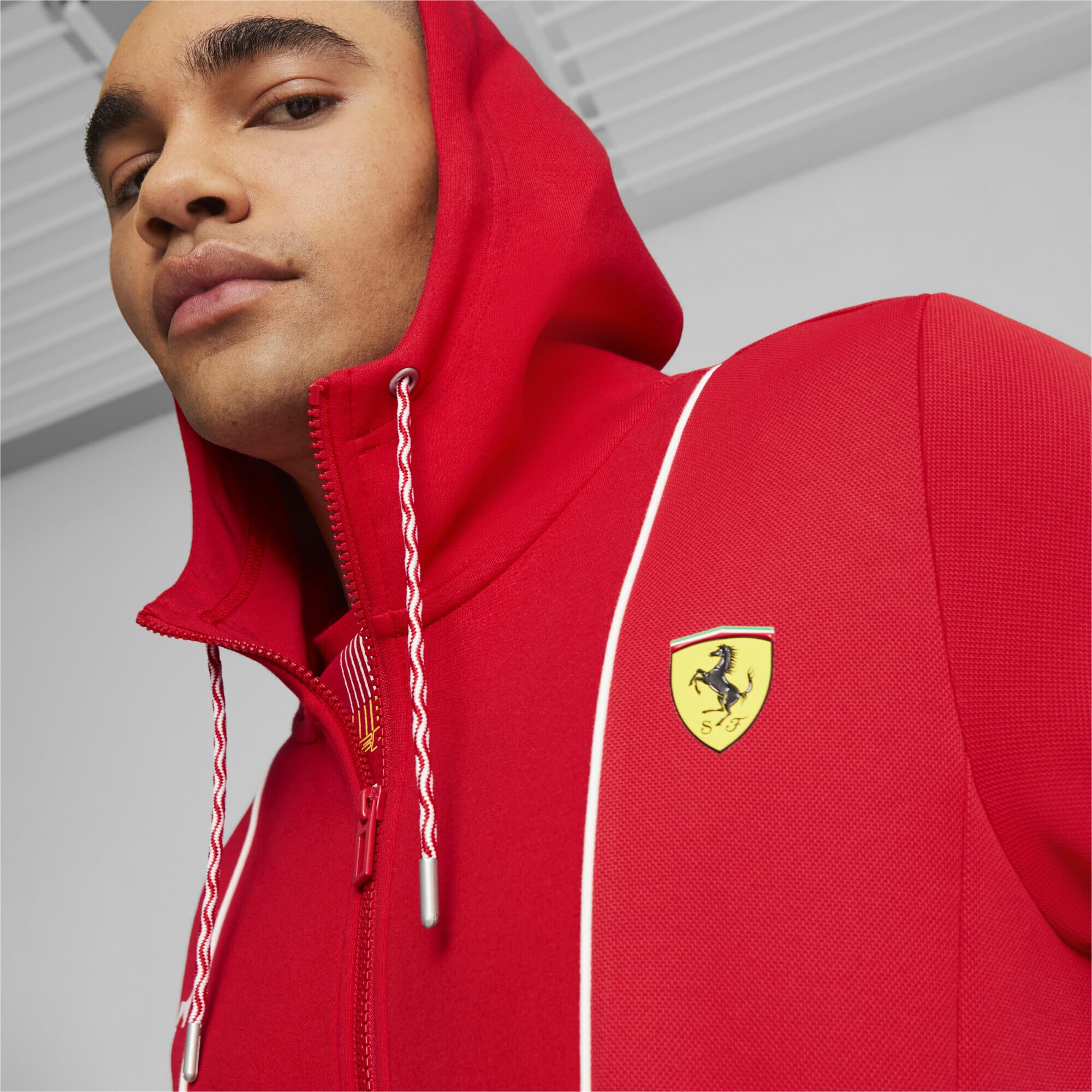 PUMA Męska kurtka treningowa Scuderia Ferrari Race HDD