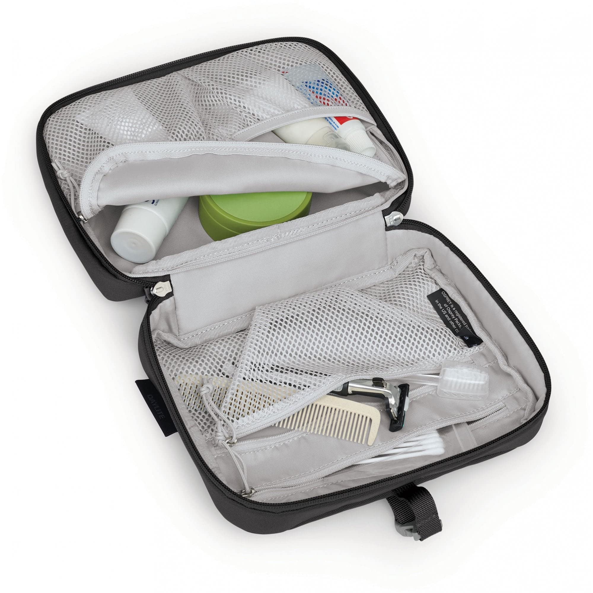 Osprey Daylite wiszący organizer zestaw akcesoria unisex - czarny podróżny O/S, Czarny, Jeden rozmiar, Casual