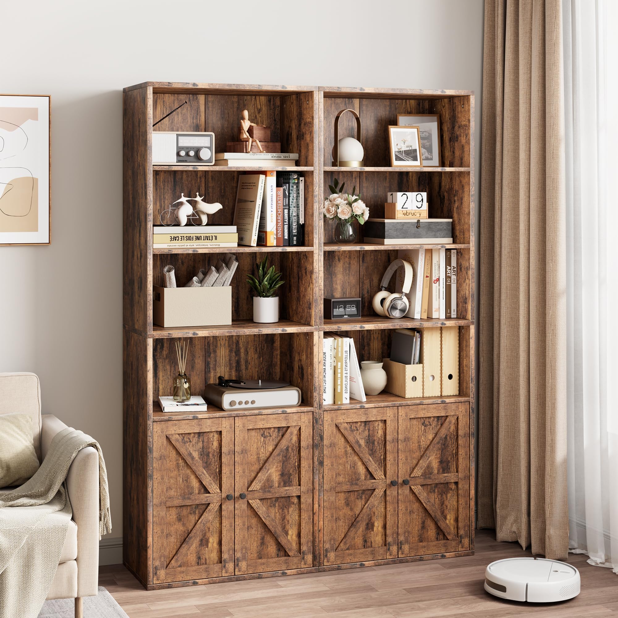 IDEALHOUSE Scaffale a scala salvaspazio a 4 ripiani, con telaio ad A, scaffale angolare sottile con ripiani in legno per libri, piante e decorazioni, per casa e soggiorno, bianco ferro +