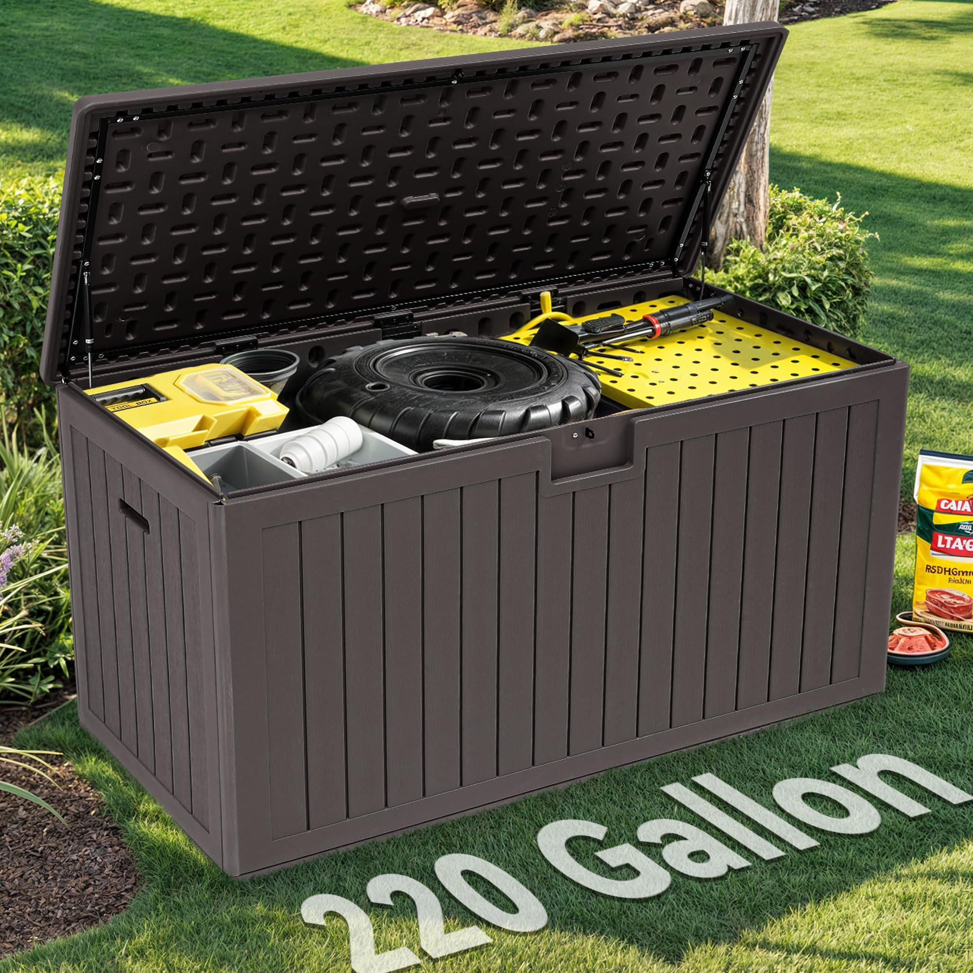 Photo 1 of ** PARTIAL SET ** YITAHOME 220 Gallon Deck Box