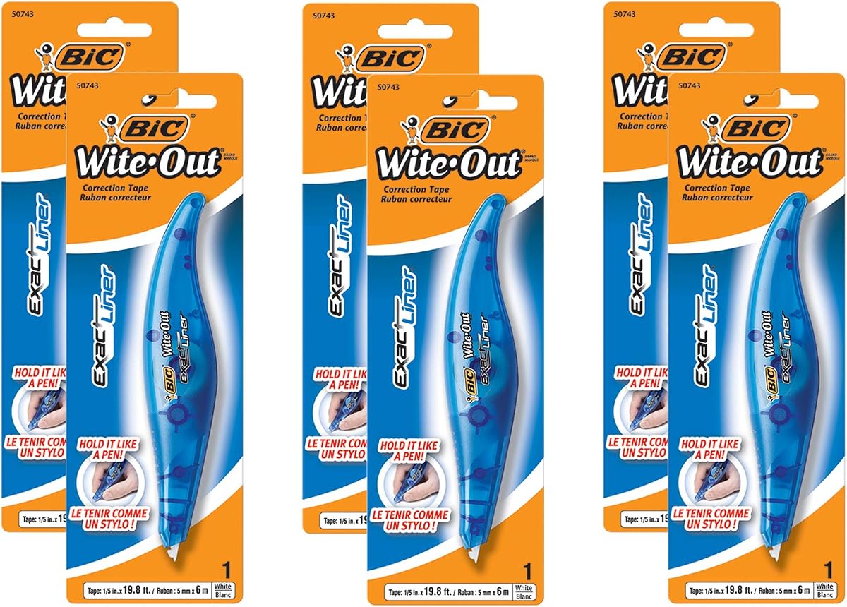 Cinta correctora Wite-Out Exact Liner, color blanco