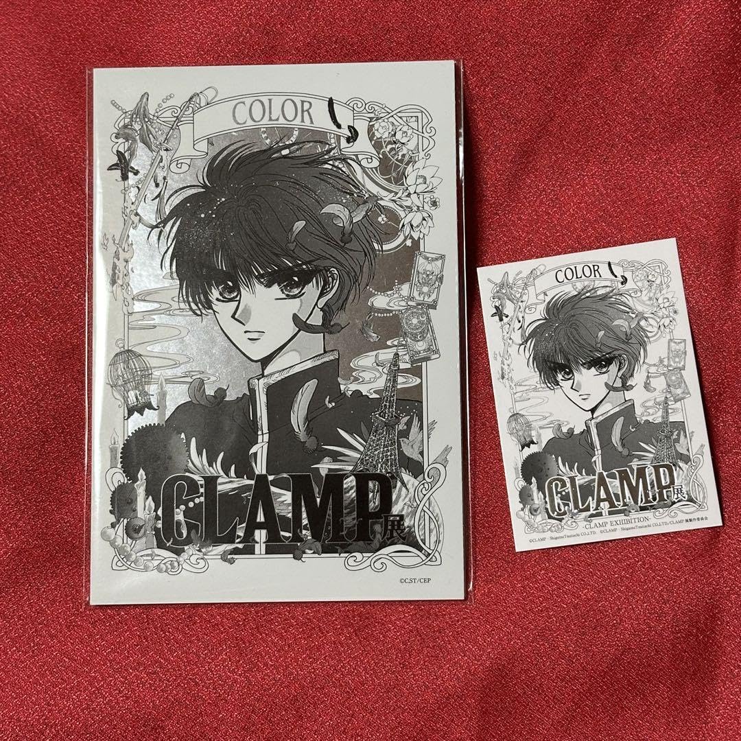 CLAMP展 開幕記念 特製5連カード レプリカチケット(さくら付き)