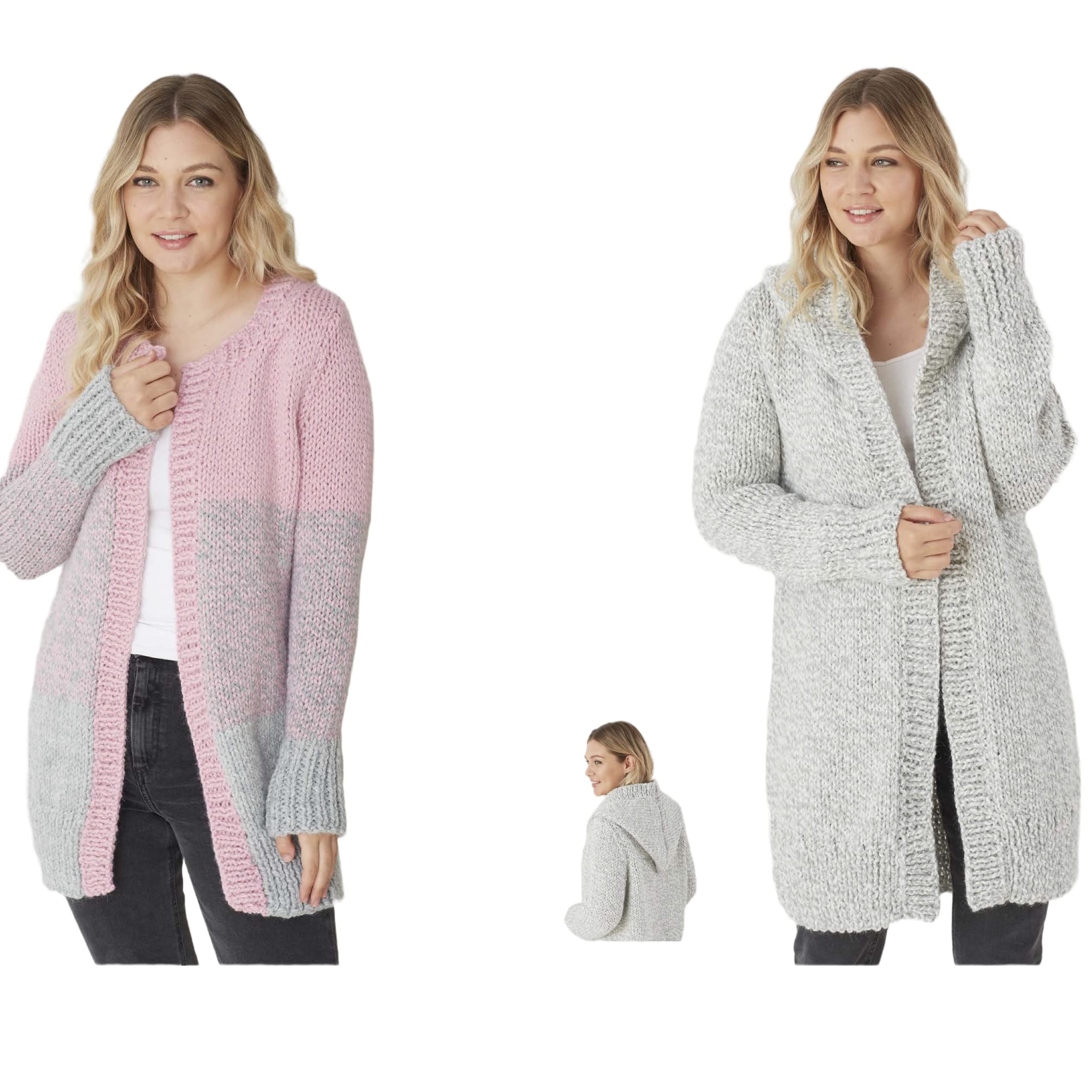 King Cole Super Chunky Knitting Pattern - 5665 Jackets