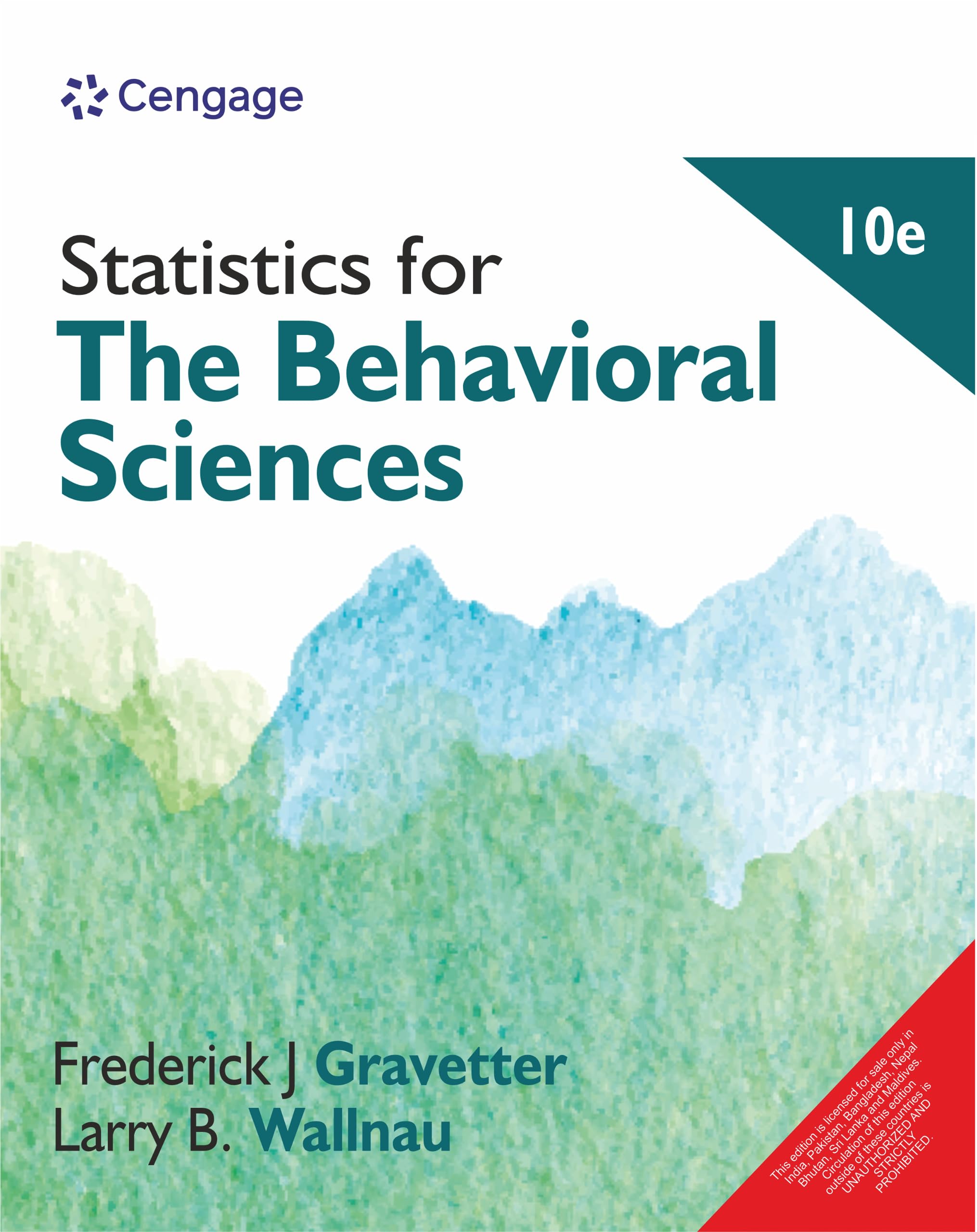 STATISTICS FOR THE BEHAVIORAL SCIENCES, 10E