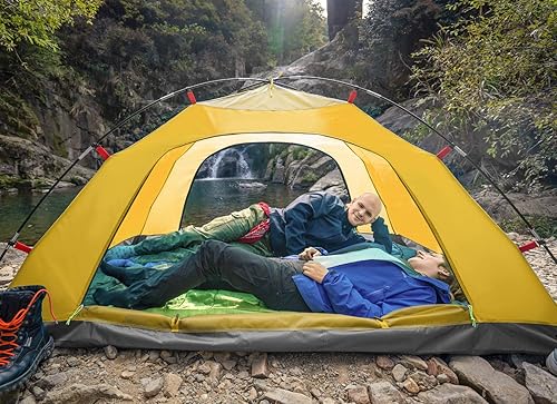 Miniatura 8 de KAZOO Tienda de campaña para 24 personas, impermeable, para exteriores, tienda de campaña grande para 24 personas, fácil instalación con porche,