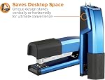Bostitch Antimicrobial Premium Metal Executive Stapler de bureau stand-up, noir (B3000-BLK)