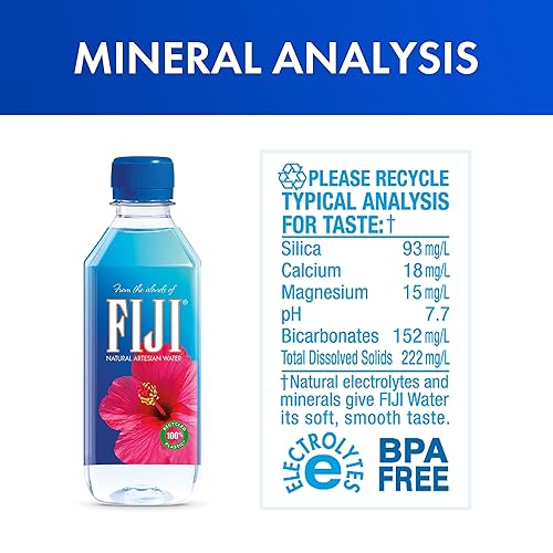 Miniatura 18 de FIJI Natural Artesian Agua embotellada de 16.9 onzas líquidas (paquete de 6) – 100% plástico reciclado