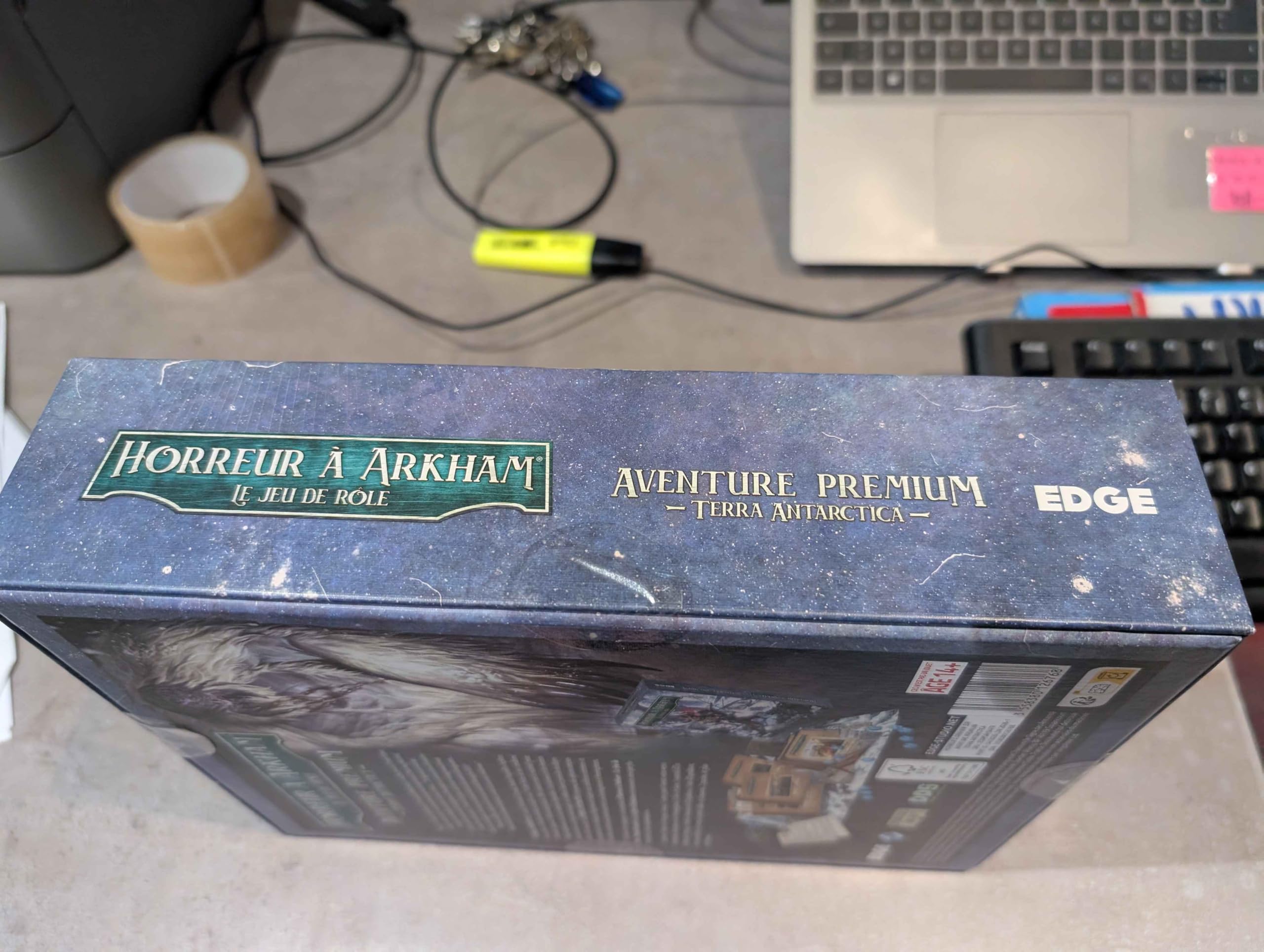 Horreur à Arkham : Le Jeu de Rôle – Terra Antarctica (Version Française) | Campagne Premium JDR Lovecraftienne | 2 à 6 Joueurs | 14 Ans et + | Edge Studio