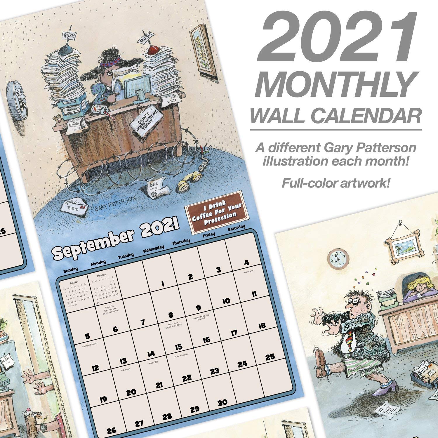 2026 Willow Creek Golf Crazy By Gary Patterson 12" X 12" Monthly Wall Calendar 51337