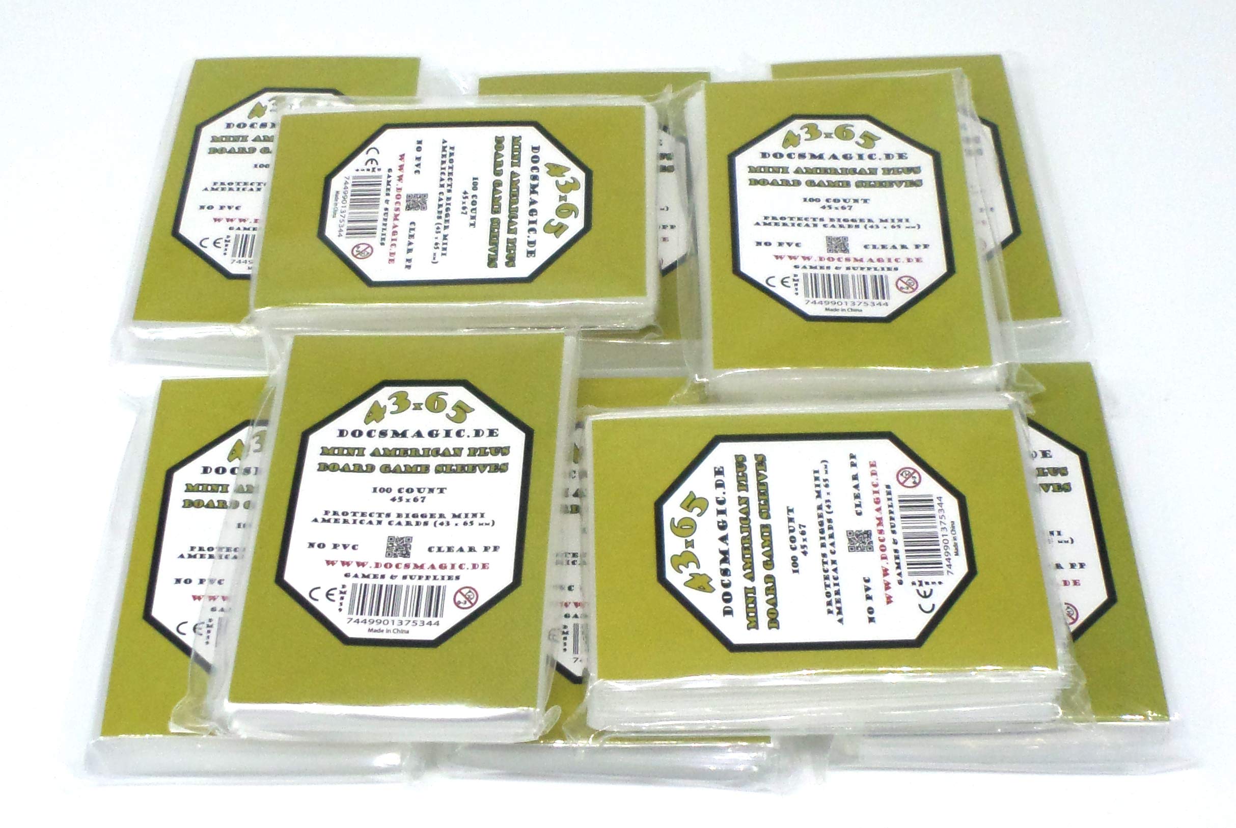 docsmagic.de 1.000 Mini European Board Game Sleeves - 10 Packs - 47 x 70 - Small EU - 44 x 68 — view 41